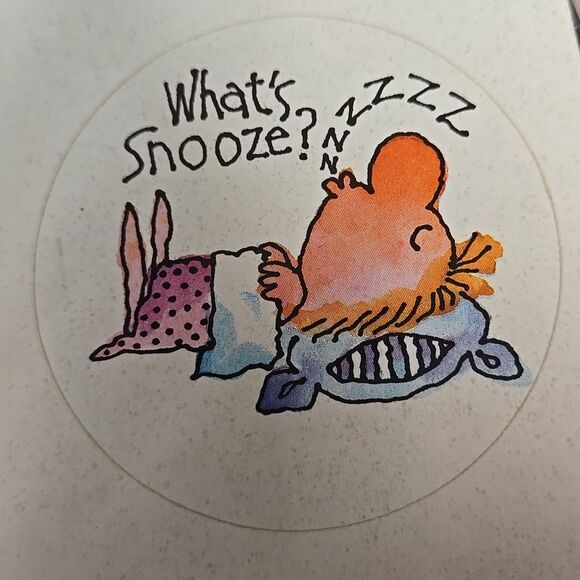 Vintage Cute Animal Sticker Set 4 I've seen these sell 5 dollars each separately - Picture 5 of 13